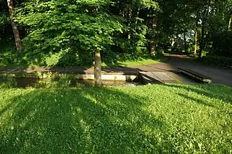 Auslass in den Stadtpark Neumarkt i.d.OPf.