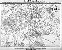 Plan von Berlin 1855