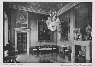 Blaue Französische Kammer von Erdmannsdorff