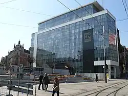 "Dom Prasy Slaskiej" – Pressehaus, in dem heute ein Teil der Stadtverwaltung beheimatet ist