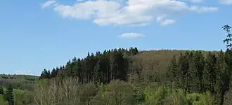 Der Stahlseifer Kopf von Süden aus