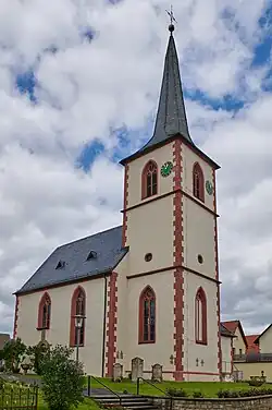 Die Kirche in Stalldorf
