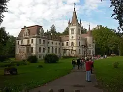 Schloss Stomersee in Stomersee (lett.: Stāmerienas muižas pils)