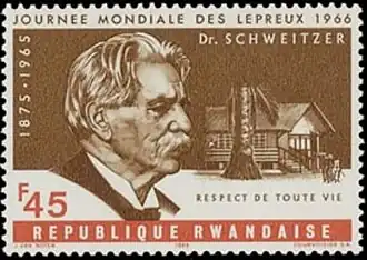 Briefmarke, Ruanda, 1966
