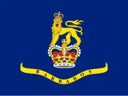 Flagge des Generalgouverneurs von Barbados