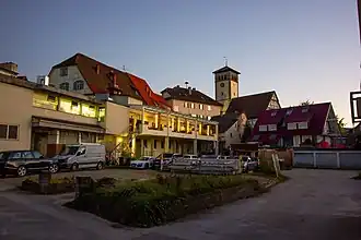 Noch unbebautes Areal, an dem die Reste gefunden wurden (2017)