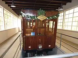 Wagen 1 in der Bergstation