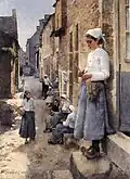 A Street in Brittany (1881)