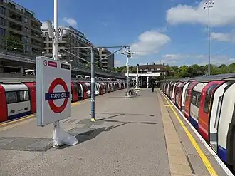 Bahnhof der London Underground (2022)