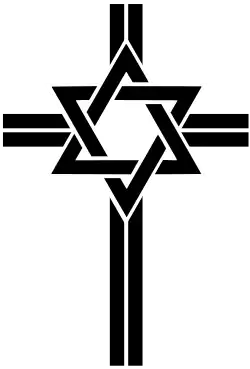 Kreuz mit Davidstern