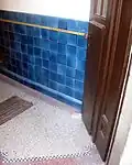 Kacheln an einem Hausflur, ebenfalls Haus Nr. 14