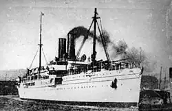 Französisches Passagierschiff Magellan, versenkt am 11.&nbsp;Dezember 1916