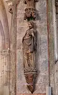 Gotische Evangelistenfigur, Sebalduskirche