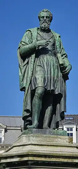 Standbild von Andreas Vesalius (1846) in Brüssel