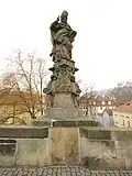 Statue des hl. Adalbert auf der Karlsbrücke