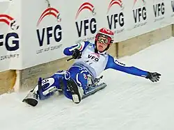 Stefan Gruber bei der EM 2010