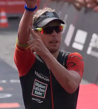 Steffen Justus beim Ironman 70.3 Germany (2016)