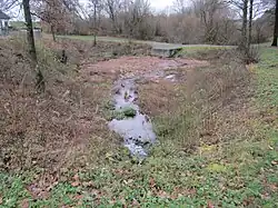 Fünfter Teich durch den der Bach fließt