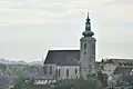 Fernansicht der Pfarrkirche
