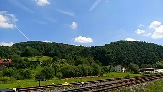 Der Gretenberg (hinten rechts)