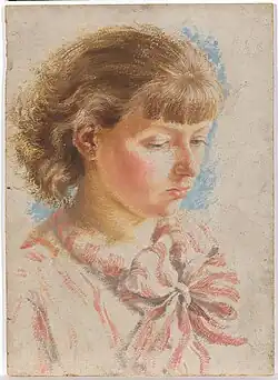 Julia Madox Ford, the Artist's Daughter, 1934/1935. National Gallery of Australia, Canberra