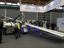Segelflugzeug Stemme S12, ausgestellt auf der AERO Friedrichshafen 2016