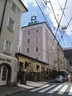 Sternbräu: Blick von der Griesgasse