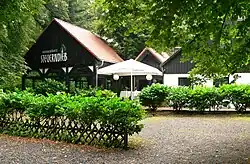 Seitenansicht des heutigen Restaurants