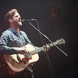 Stevie McCrorie beim Musikfestival T in the Park 2015