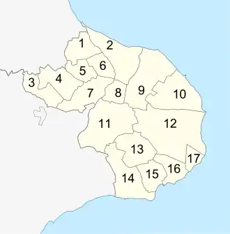 Kirchspiele der Kommune