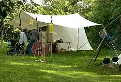 Living History beim Altsachsenlager in Steyerberg, 2016