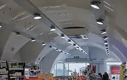 Gewölbe im Eingangsbereich