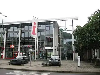 Verwaltungssitz der EWV in Stolberg (Front)