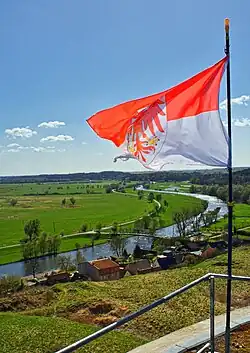 Blick vom Stolper Turm in das untere Odertal