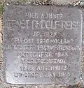 Stolperstein für Ernst Rudolf Reiss