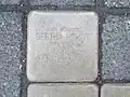 Stolperstein Bertha Heydt
