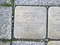 Stolperstein Dr. Meno Lissauer