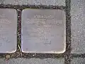 der Stolperstein für Henriette Nathan