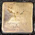 Stolperstein für Johanna Wagner (Luxemburger Straße 37)