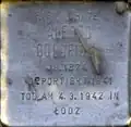 Stolperstein für Alfred Goldfisch (Titusstraße 10)