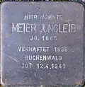 Stolperstein für Meier Jungleib (Fleischmengergasse 24)