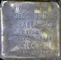 Stolperstein für Siegmund Schallamach (Brüsseler Platz 9)