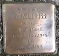 Stolperstein für Leopold Voss (Alarichstraße 5)