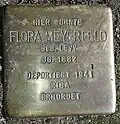 Stolperstein für Flora Meyerfeld (Gilbachstraße 18)