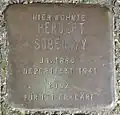 Stolperstein für Herbert Sobersky (Gladbacher Straße 46)