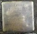 Stolperstein für Paula Jakob (Hülchrather Straße 6)