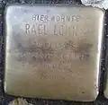 Stolperstein für Rael Lohn (Hansaring 109)