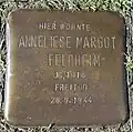 Stolperstein für Annelise Margot Feldheim (Kamekestraße 19)