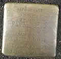 Stolperstein für Adolf Ranzenberg (Melchiorstraße 25)