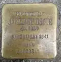 Stolperstein für Jakobine Oster (Weißenburgstraße 05)
